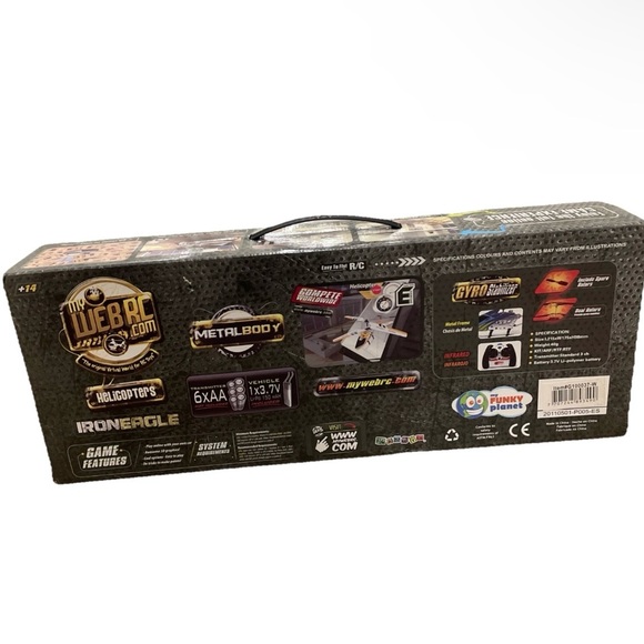 WEBRC Flying Helicopter Toy Remote Control for Kids Online Game Gift NIB Sealed - Picture 2 of 11